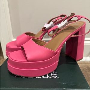 Wild Fable Alessia Heels (Size 11) - Barbie Pink